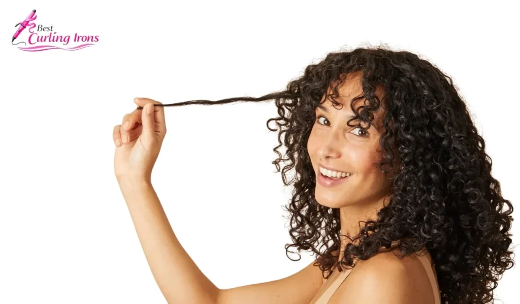 Glossy Curls Without Product Buildup